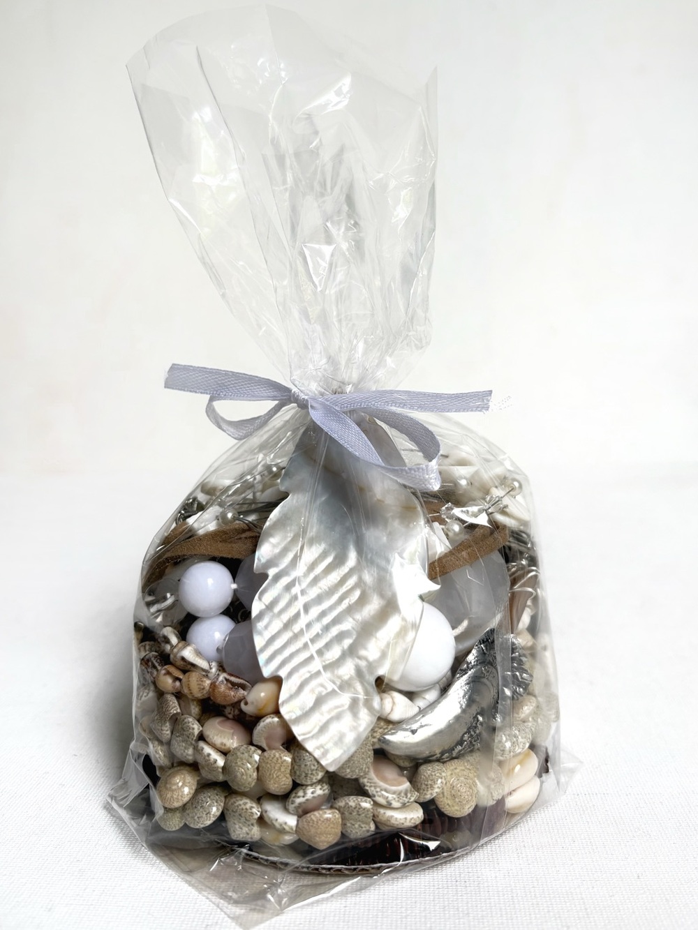 Beachy Shelly Inspired Mystery Jewelry Bag Bundle Lot